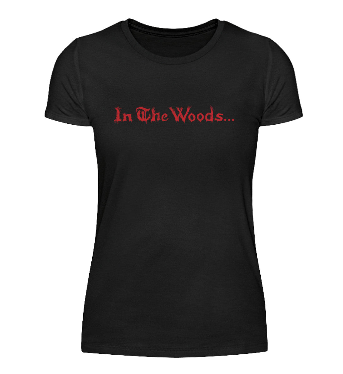 corona damenfahrrad IN THE WOODS... | Women / Ladies | Black T-Shirt