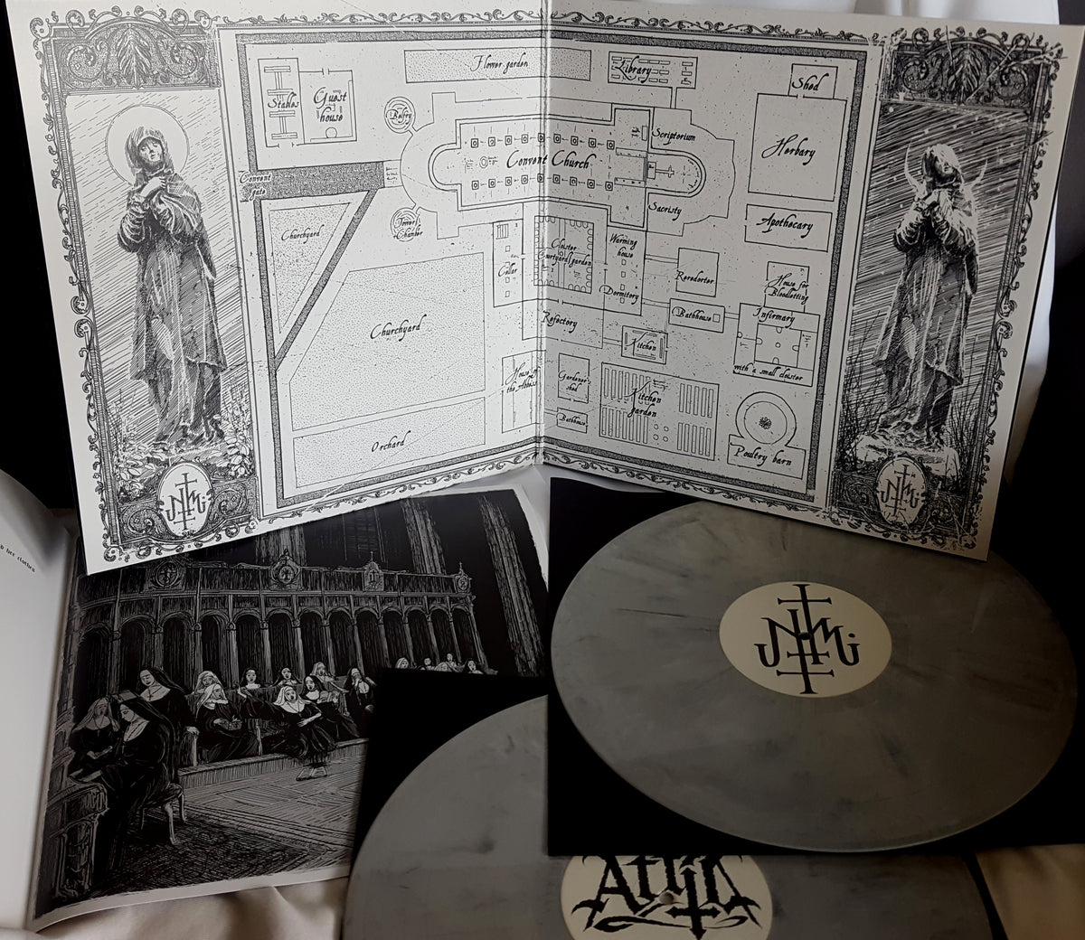 ATTIC | "Sanctimonious" | Grey Marbled Double-LP