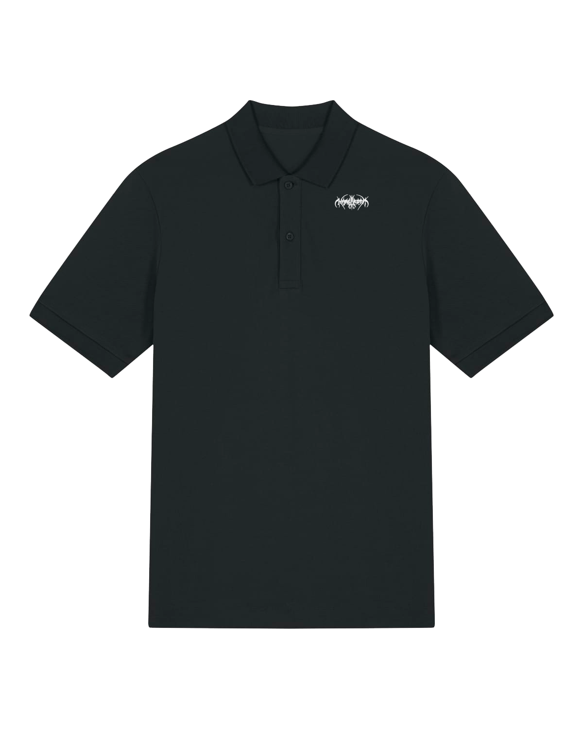 NARGAROTH | "Logo" | Black Premium Polo Shirt | Men