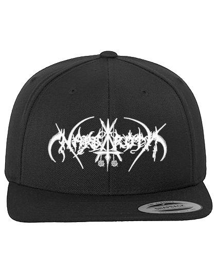 NARGAROTH | "Logo" | Black Flexfit Curved Classic Snapback Cap