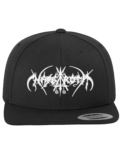 NARGAROTH | "Logo" | Black Flexfit Curved Classic Snapback Cap