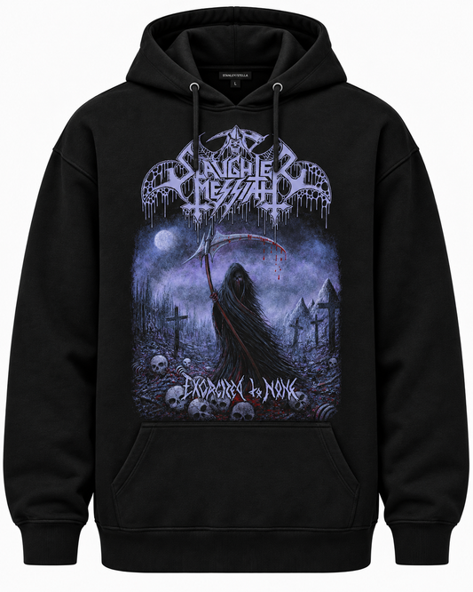 SLAUGHTER MESSIAH | "Exorcized To None" | Black Premium Hoodie | Men / Women [Unisex]