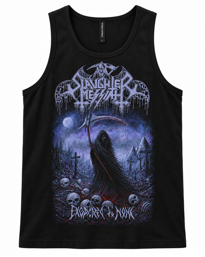 SLAUGHTER MESSIAH | "Exorcized To None" | Black Premium Tanktop | Men