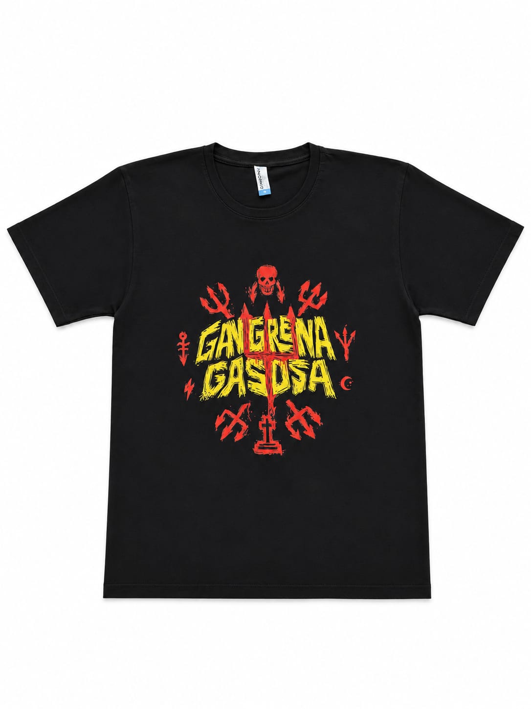 GANGRENA GASOSA | "Voodoo Logo" | Black Premium T-Shirt | Men / Women [Unisex] SALE!!!
