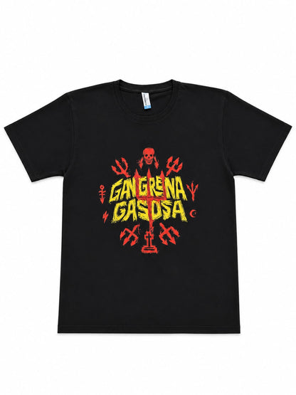 GANGRENA GASOSA | "Voodoo Logo" | Black Premium T-Shirt | Men / Women [Unisex] SALE!!!