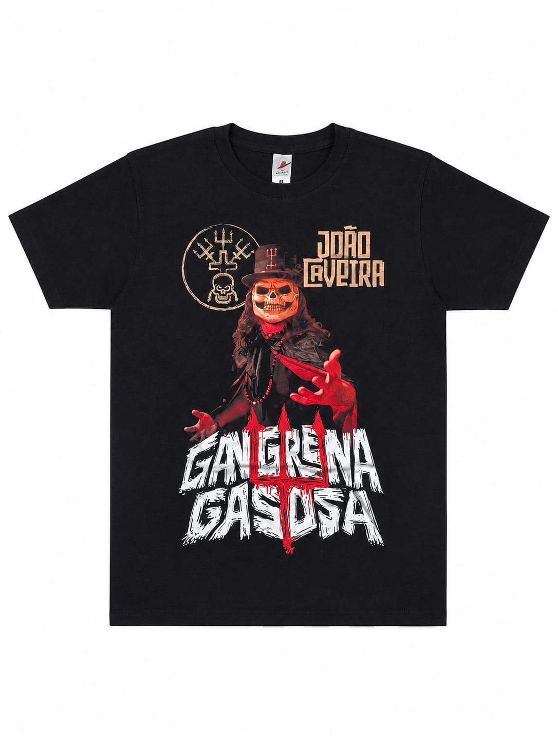 GANGRENA GASOSA | "Joao Caveira" | Black Premium T-Shirt | Men / Women [Unisex] SALE!!!