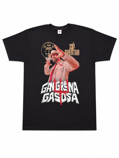 GANGRENA GASOSA | "Zé Pelintra" | Black T-Shirt | Men / Women [Unisex]