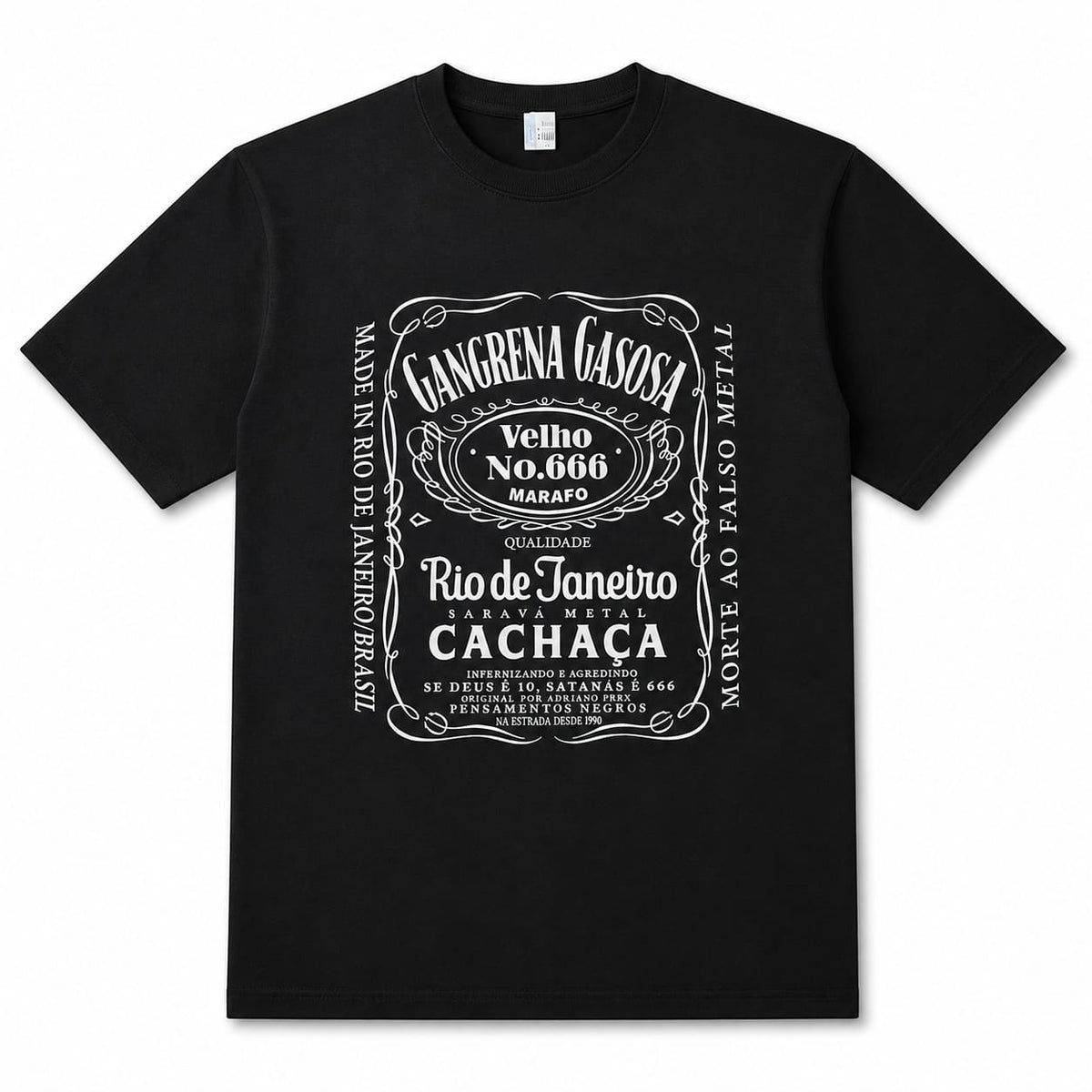 GANGRENA GASOSA | "Cachaça" | Black Premium T-Shirt | Men / Women [Unisex] SALE!!!