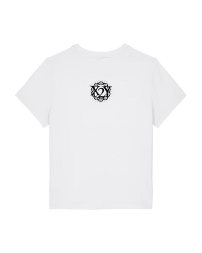 BENIGHTED | "Carnivore" | White Premium T-Shirt | Women / Ladies