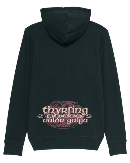 THYRFING | "Valdr Galga" | Black Premium Hooded Zipper | Men / Women [Unisex]