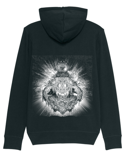 IN THE WOODS... | "Odins Nightmare" | Black Premium Hooded Zipper | Men / Women [Unisex]