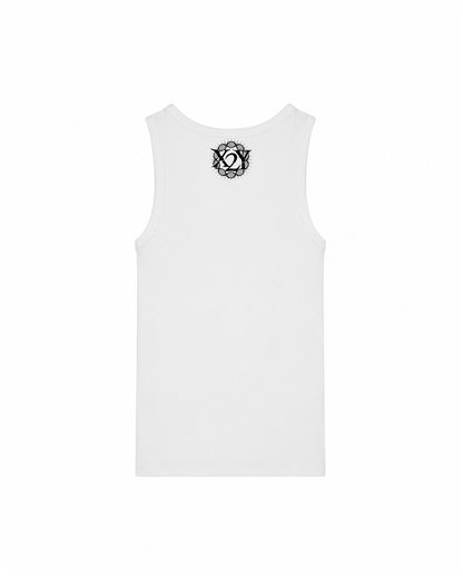 BENIGHTED | "Obscene Repressed" | White Premium Tanktop | Women / Ladies