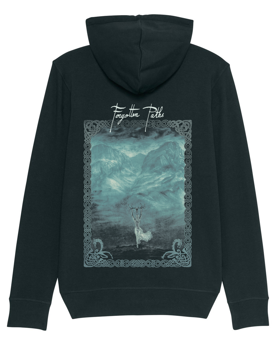 SAOR | "Forgotten Paths" | Black Premium Hooded Zipper | Men / Women [Unisex]