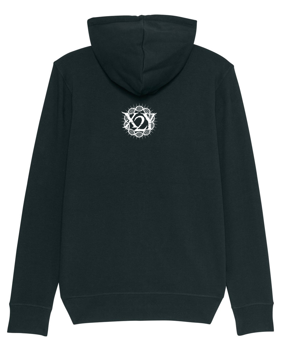 BENIGHTED | "Gazmask" | Black Premium Hooded Zipper | Men / Women [Unisex]