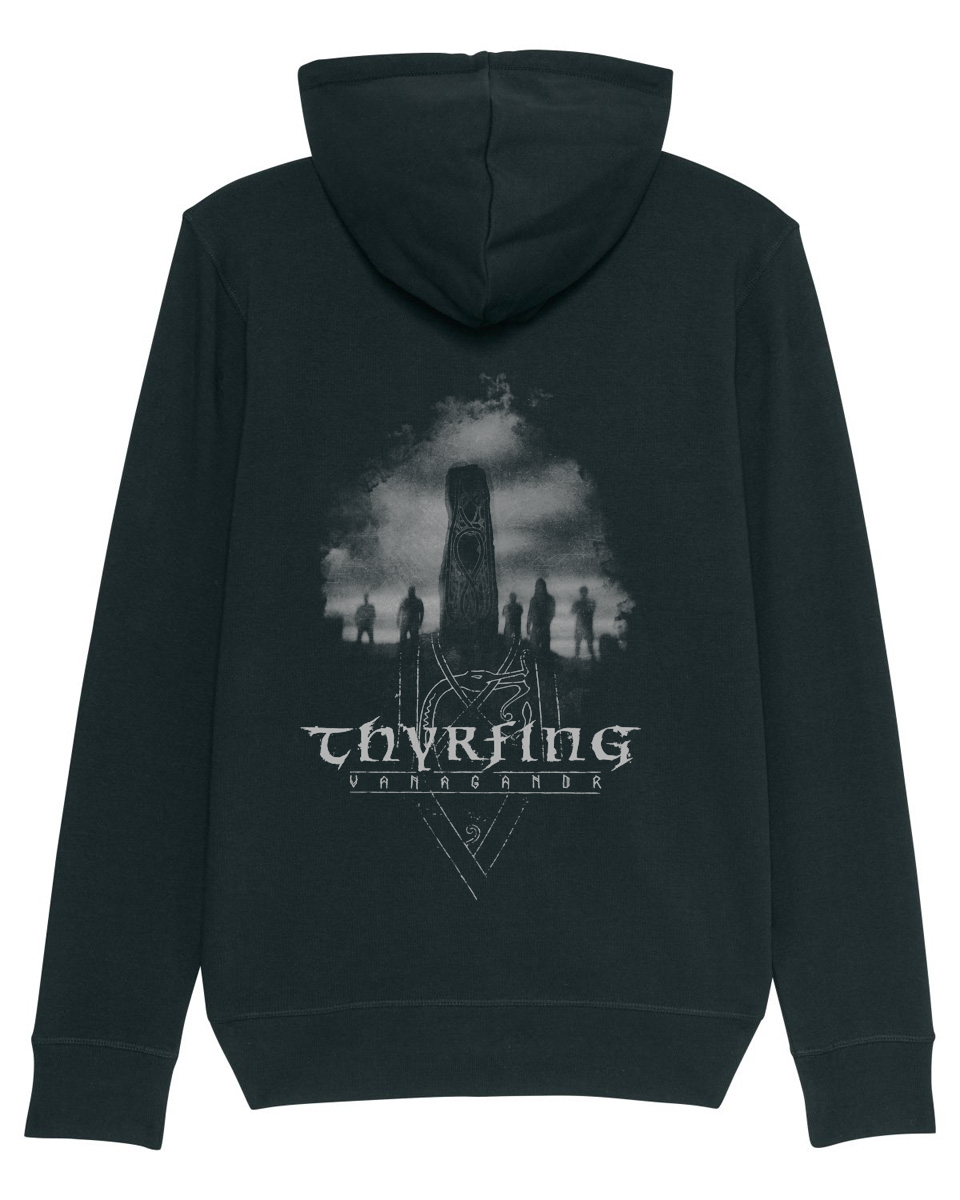 THYRFING | "Vanagandr" | Black Premium Hooded Zipper | Men / Women [Unisex]