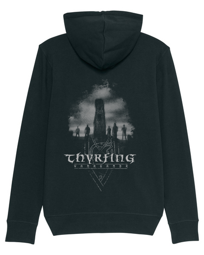 THYRFING | "Vanagandr" | Black Premium Hooded Zipper | Men / Women [Unisex]
