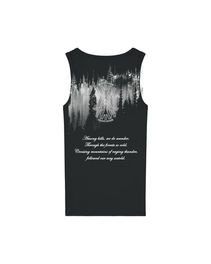 IN THE WOODS... | "Skogen" | Black Premium Tanktop | Women / Ladies