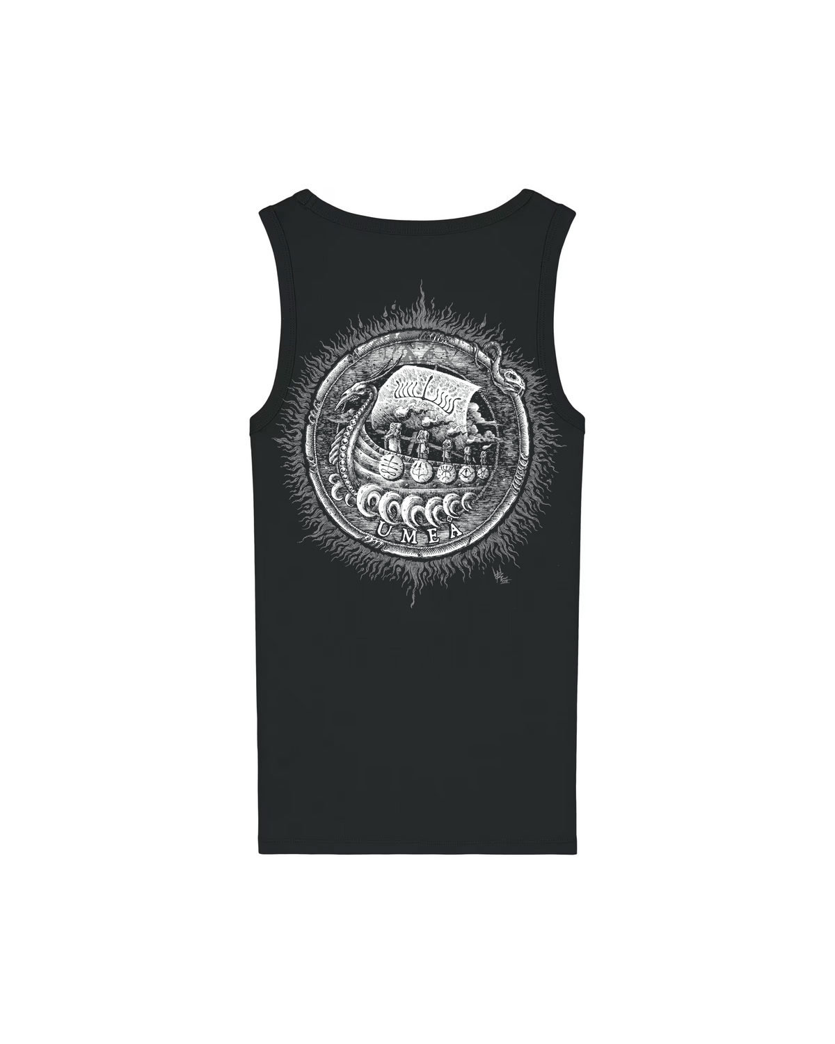 NAGLFAR | "Umeå" | Black Premium Tanktop | Women / Ladies