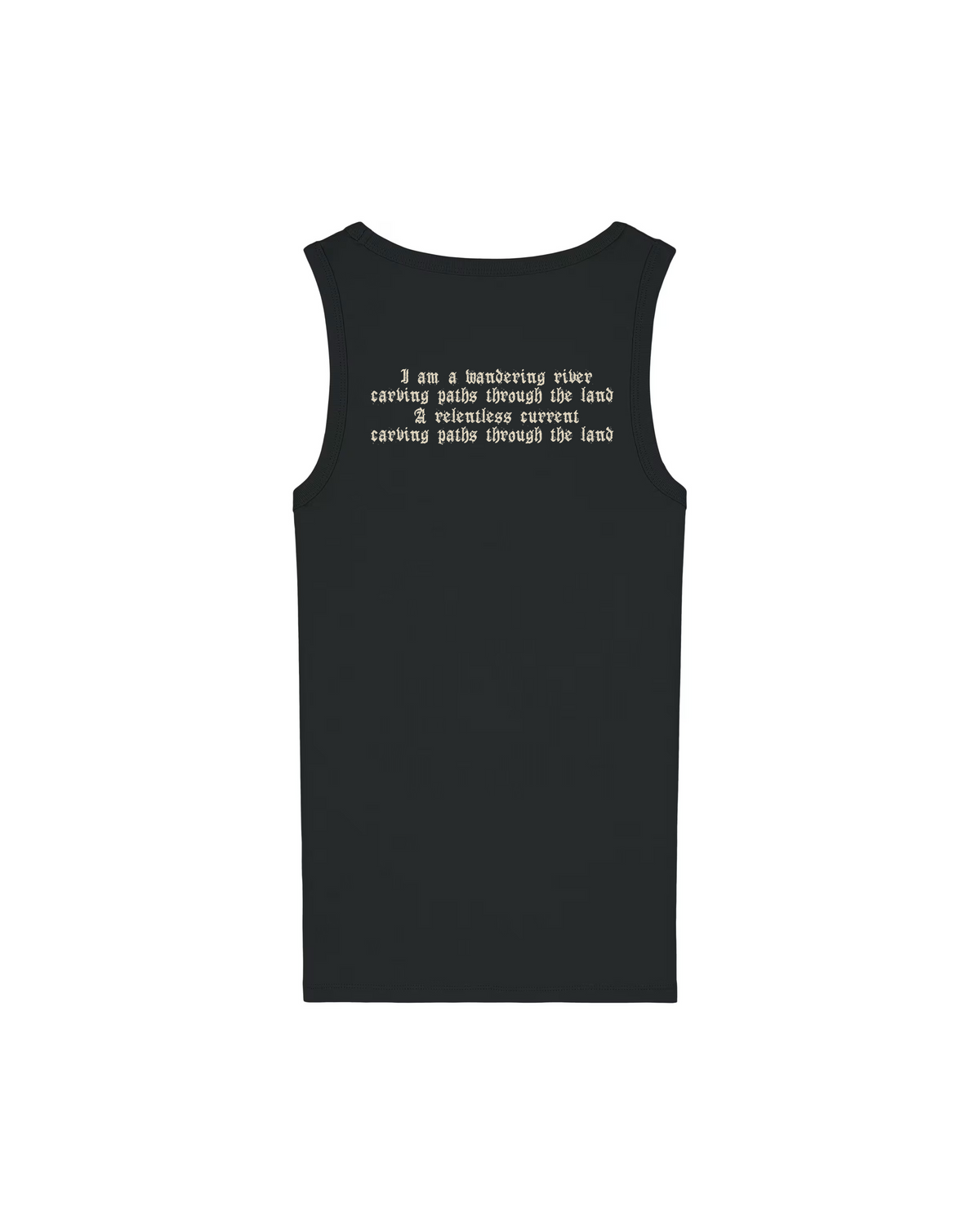 IN THE WOODS... | "Otra" | Black Premium Tanktop | Women / Ladies