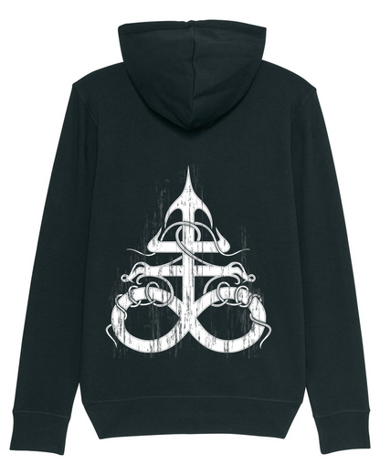 NAGLFAR | "Harvest" | Black Premium Hooded Zipper | Men / Women [Unisex]