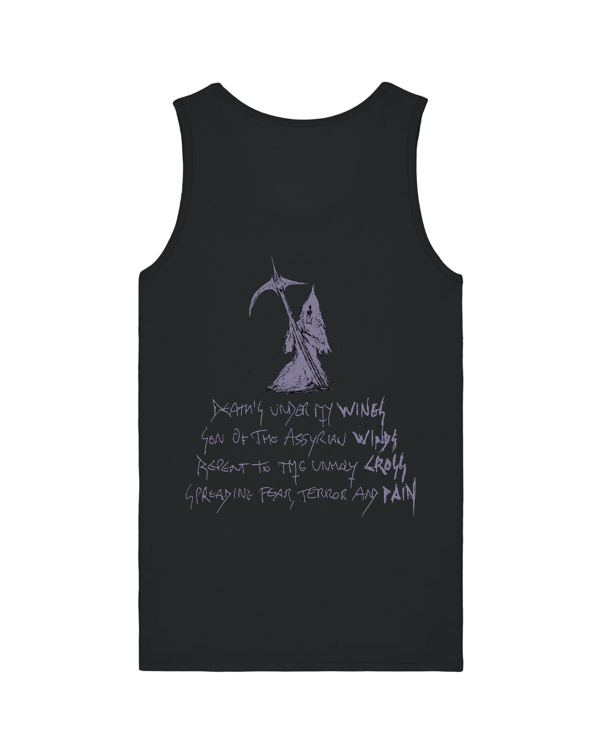SLAUGHTER MESSIAH | "Exorcized To None" | Black Premium Tanktop | Men