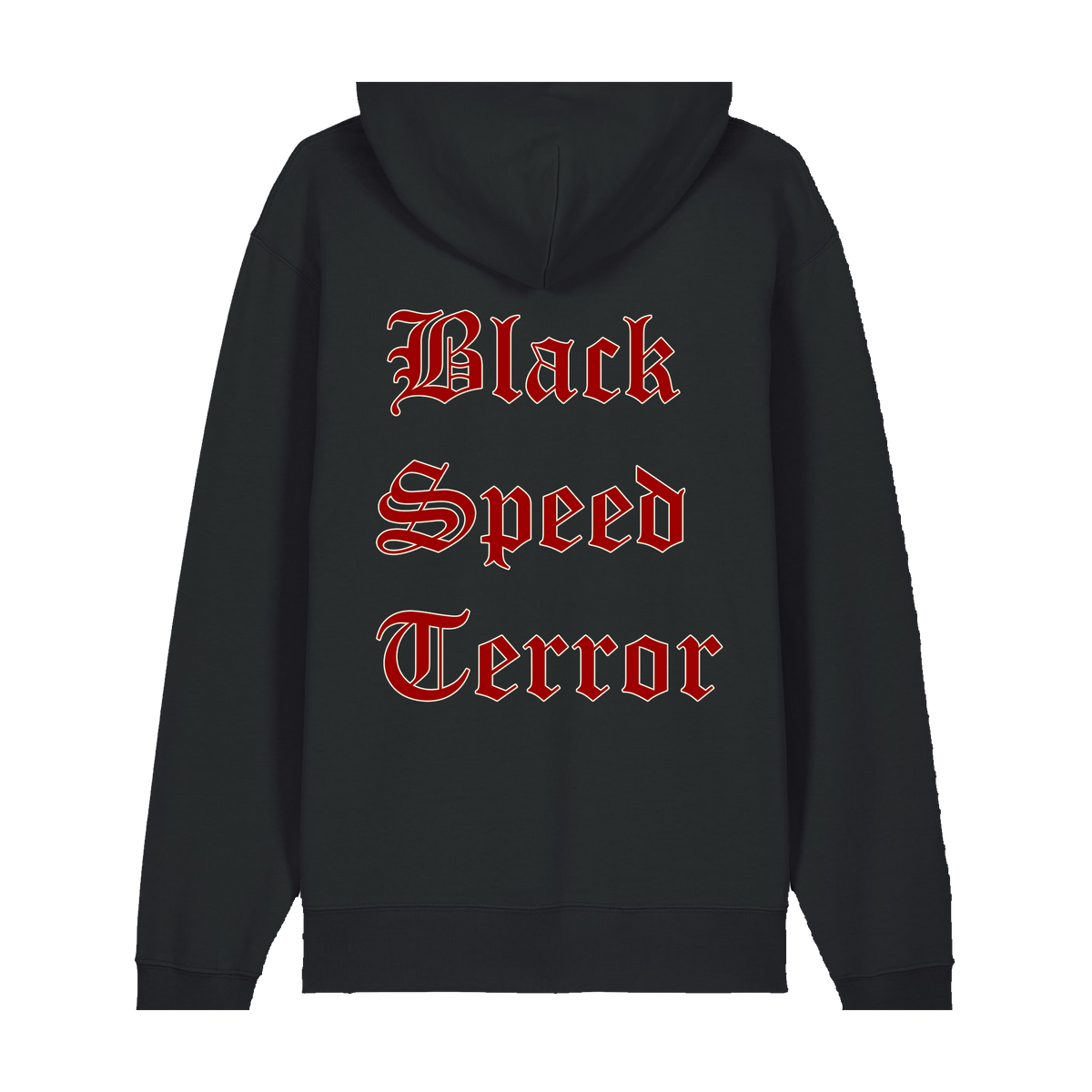 SLAUGHTER MESSIAH | "Black Speed Terror" | Black Premium Hoodie | Men / Women [Unisex]