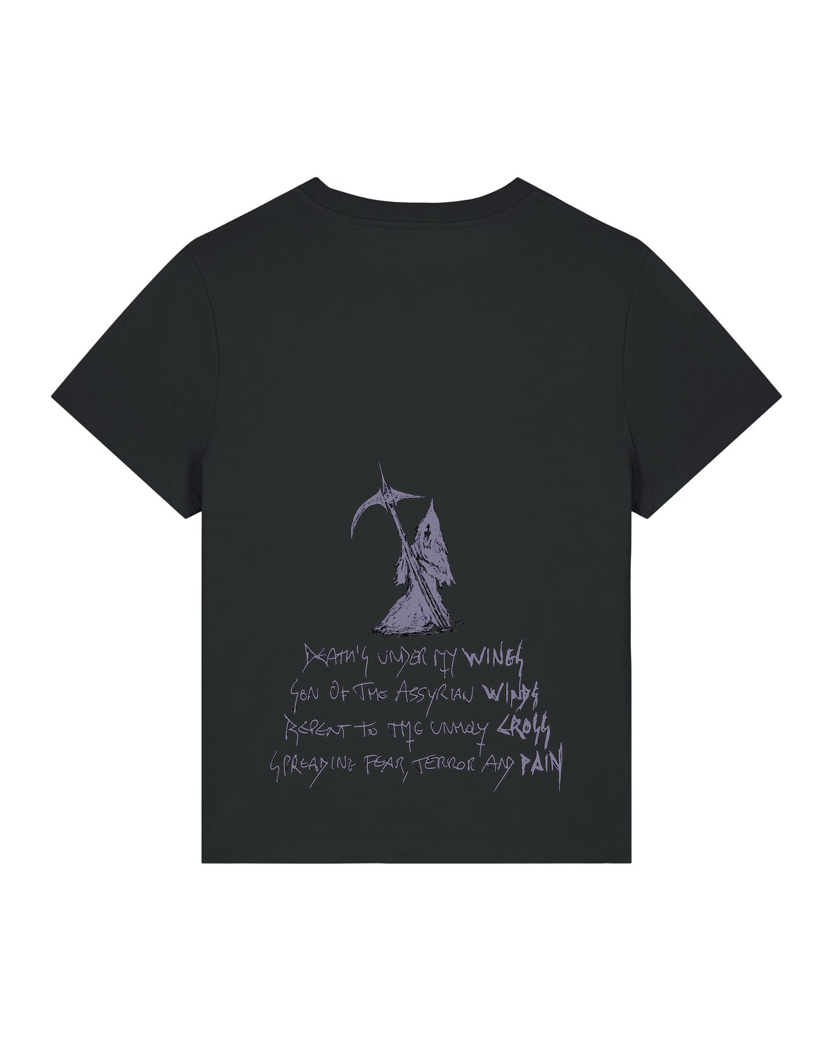 SLAUGHTER MESSIAH | "Exorcized To None" | Black Premium T-Shirt | Women / Ladies