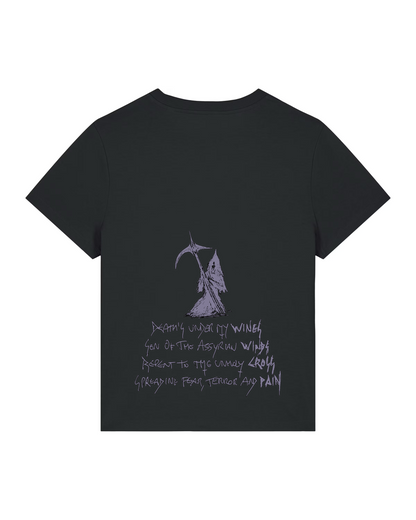 SLAUGHTER MESSIAH | "Exorcized To None" | Black Premium T-Shirt | Women / Ladies