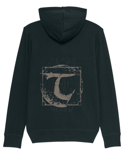 THYRFING | "Döp Dem I Eld" | Black Premium Hooded Zipper | Men / Women [Unisex]