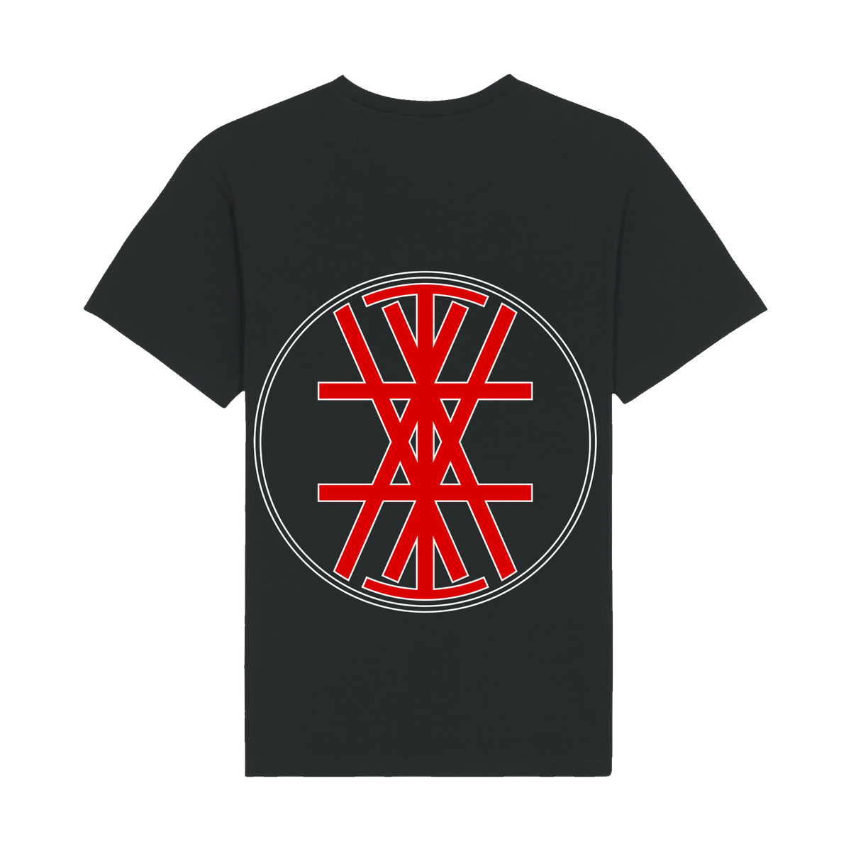 IN THE WOODS... | "Svart.Hvit.Rød." | Black Premium T-Shirt | Men