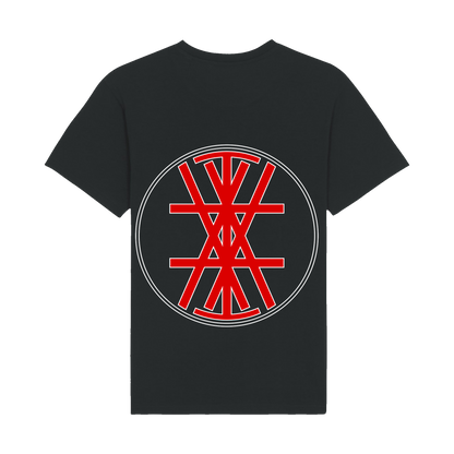 IN THE WOODS... | "Svart.Hvit.Rød." | Black Premium T-Shirt | Men