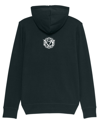 BENIGHTED | "Devour" | Black Premium Hooded Zipper | Men / Women [Unisex]
