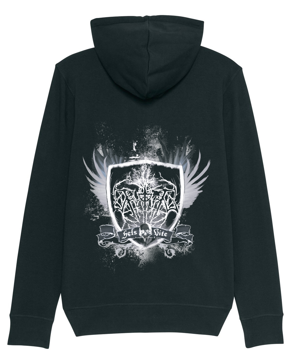 THYRFING | "Hels Vite" | Black Premium Hooded Zipper | Men / Women [Unisex]