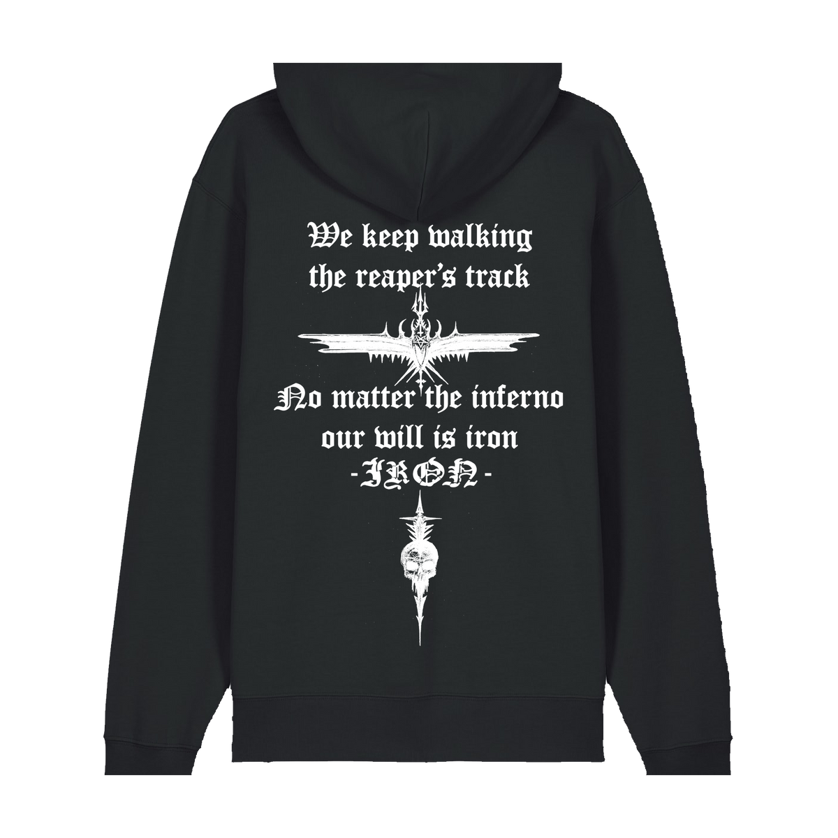 SLAUGHTER MESSIAH | "Cursed To The Pyre" | Black Premium Hoodie | Men / Women [Unisex]