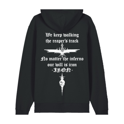 SLAUGHTER MESSIAH | "Cursed To The Pyre" | Black Premium Hoodie | Men / Women [Unisex]