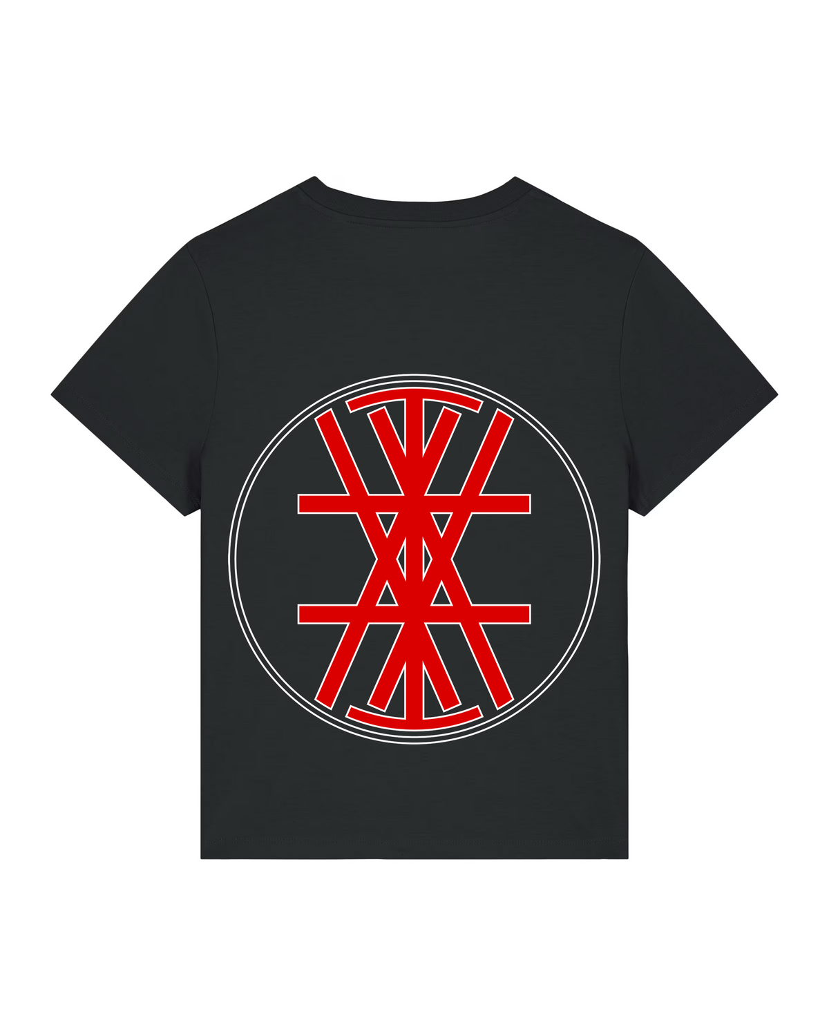 IN THE WOODS... | "Svart.Hvit.Rød." | Black Premium T-Shirt | Women / Ladies
