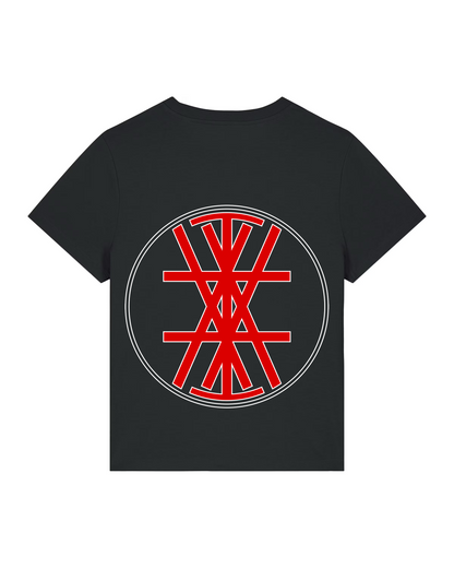 IN THE WOODS... | "Svart.Hvit.Rød." | Black Premium T-Shirt | Women / Ladies