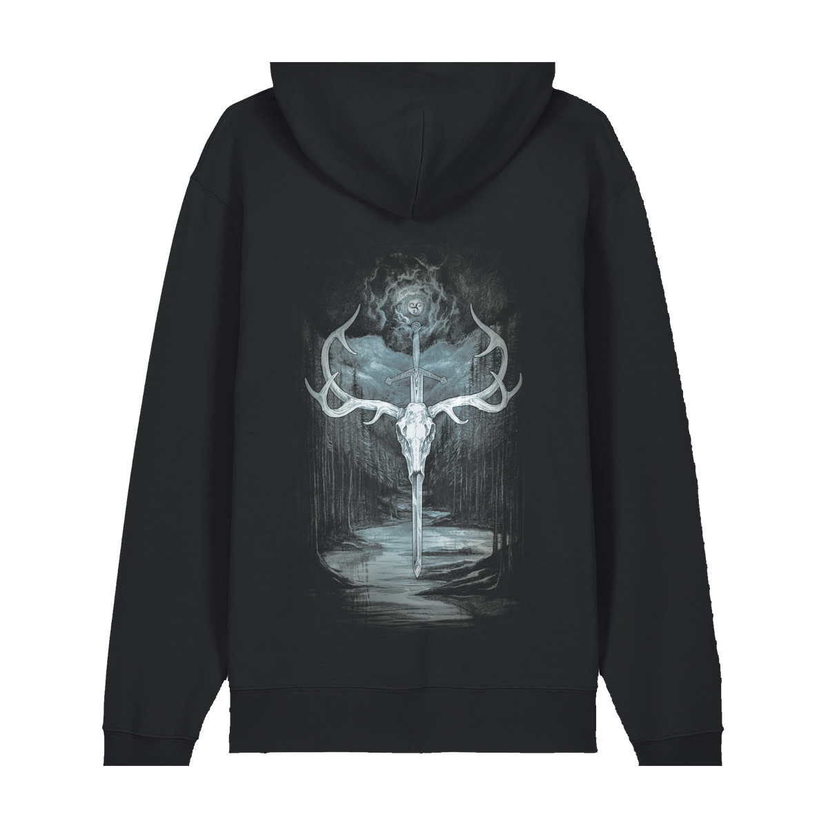 SAOR | "Forest" | Black Premium Hoodie | Men / Women [Unisex]