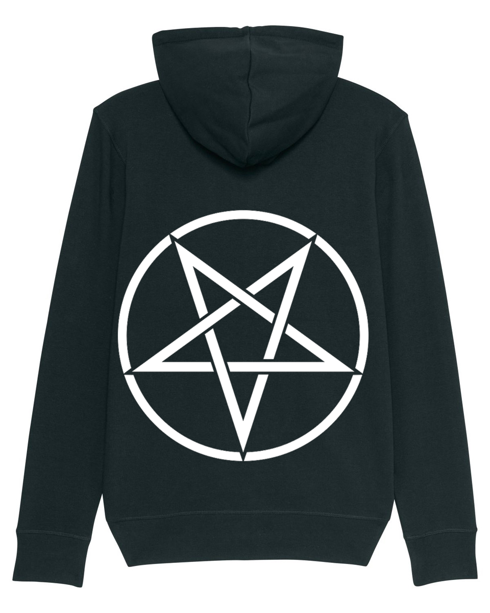 NAGLFAR | "Vittra" | Black Premium Hooded Zipper | Men / Women [Unisex]