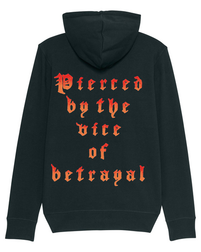 BENIGHTED | "Le Vice Des Entrailles" | Black Premium Hooded Zipper | Men / Women [Unisex]