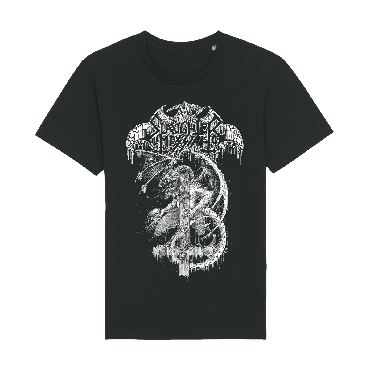 SLAUGHTER MESSIAH | "Putrid Invocation" | Black Premium T-Shirt | Men