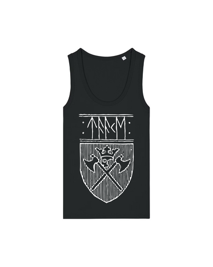 TAAKE | "Skjöld" | Black Premium Tanktop | Women / Ladies