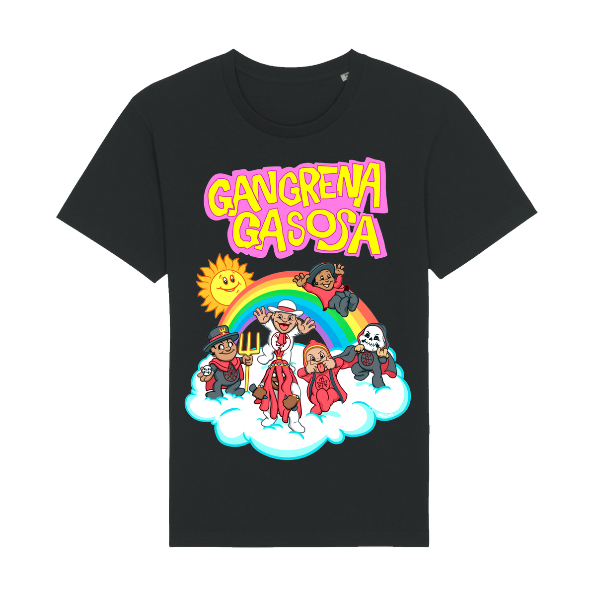 GANGRENA GASOSA | "FOFUCHA" | Black Premium T-Shirt | Men