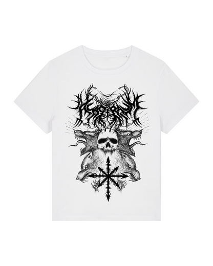 ASAGRAUM | "Wolves" | White Premium T-Shirt | Women / Ladies