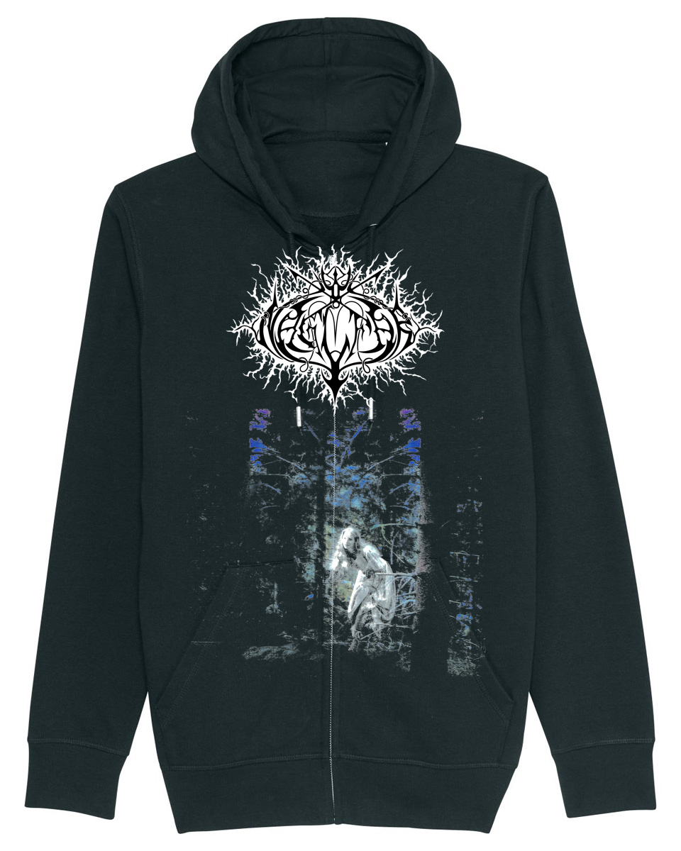 NAGLFAR | "Vittra" | Black Premium Hooded Zipper | Men / Women [Unisex]
