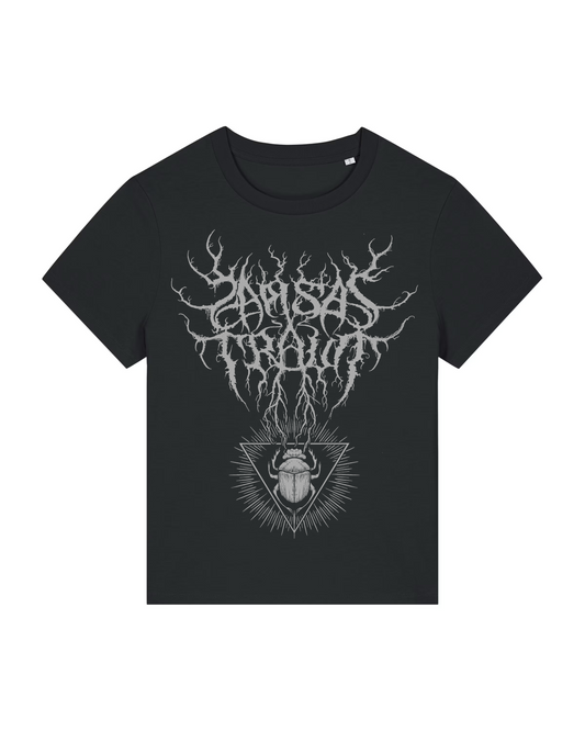 SAMSAS TRAUM | "Beetle-Logo" | Black Premium T-Shirt | Women / Ladies