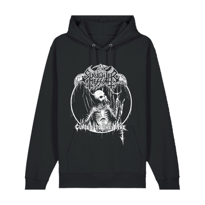SLAUGHTER MESSIAH | "Cursed To The Pyre" | Black Premium Hoodie | Men / Women [Unisex]