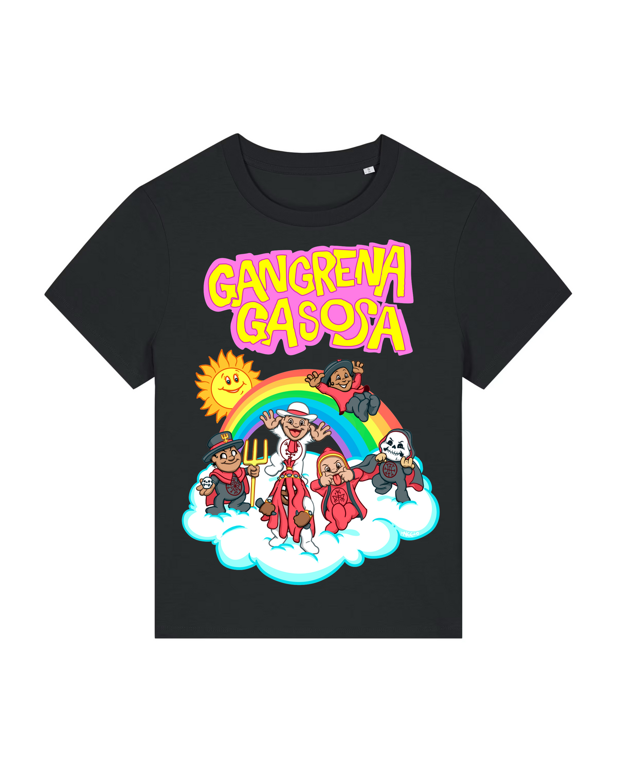 GANGRENA GASOSA | "FOFUCHA" | Black Premium T-Shirt | Women / Ladies
