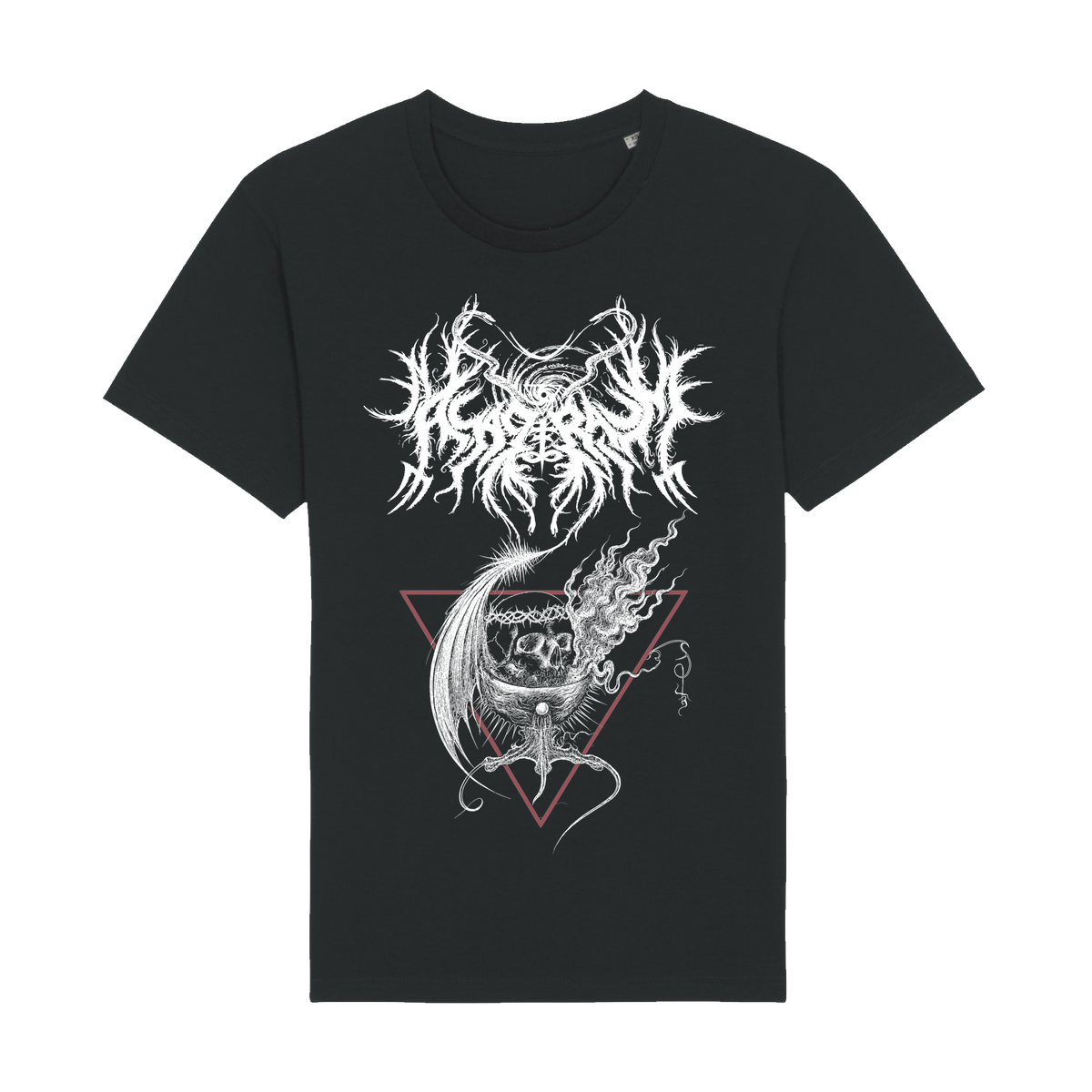 ASAGRAUM | "Triangle" | Black Premium T-Shirt | Men
