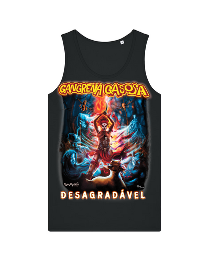 GANGRENA GASOSA | "DESAGRADÁVEL" | Black Premium Tanktop | Men